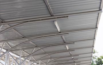 installing Bolam West Houses metal roofing