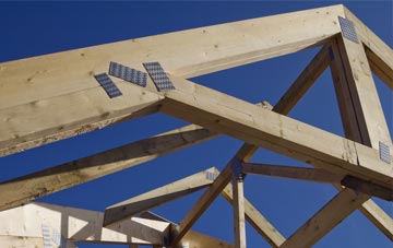Bolam West Houses roof trusses for new builds and additions
